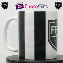 Load image into Gallery viewer, 11oz Gloss Mug - FFC Logo and Stripes