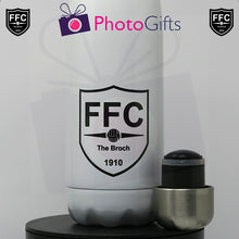 Load image into Gallery viewer, FFC 500ml Water Bottle White - Crest