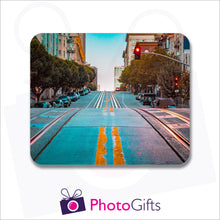 Load image into Gallery viewer, A single personalised placemat with your own choice of image as produced by Photogifts.co.uk