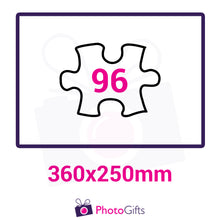 Load image into Gallery viewer, Personalised A3 jigsaw with your own choice of image. Breaks down into 96 pieces. As produced by Photogifts.co.uk