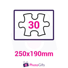 Load image into Gallery viewer, Personalised A4 jigsaw with your own choice of image. Breaks down into 30 pieces . As produced by Photogifts.co.uk