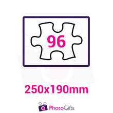Load image into Gallery viewer, Personalised A4 jigsaw with your own choice of image. Breaks down into 96 pieces . As produced by Photogifts.co.uk