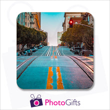 Load image into Gallery viewer, An individually personalised placemat with your own choice of image as produced by Photogifts.co.uk