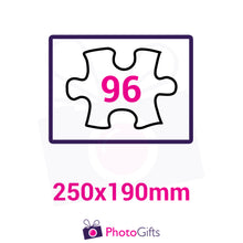 Load image into Gallery viewer, Personalised A4 jigsaw with your own choice of image. Breaks down into 96 pieces . As produced by Photogifts.co.uk
